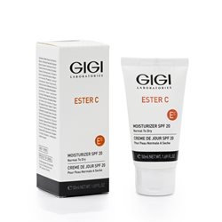 קרם לחות לעור יבש 20SPF אסטר סי גיגי (50ml) MOISTURIZER SPF 20 ESTER C GIGI