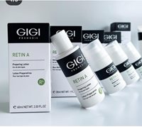 PREPARING LOTION RETIN A GIGI