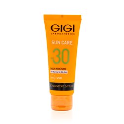 קרם לחות והגנה 30 SPF לעור רגיל עד שמן סאן קאר גיגי (75ml) 30SPF DAILY MOISTURE FOR NORMAIL OILY SKIN SUN CARE GIGI