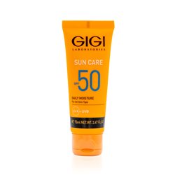 קרם לחות והגנה SPF50 לכל סוגי העור סאן קאר גיגי (75ml) 50 SPF DAILY MOSTURE FOR ALL SKIN TYPE SUN CARE GIGI
