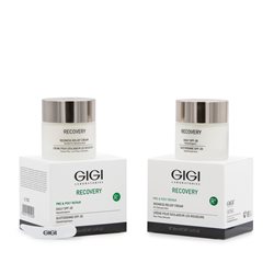 GIGI RECOVERY קרם לחות SPF30 וקרם מונע אדמומיות גיגי (50ml*2)