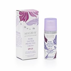 קרם פנינים להגנה יומית SPF25 פארל מגארי (50ml) PEARL DAYTIME PROTECTIVA CREAM 25SPF MAGIRAY