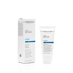 כריסטינה קרם לילה 10% חומצה לקטית סדרת הידרה (60ml) LACTIC NIGHT REPAIR LINE REPAIR HYDRA CHRISTINA