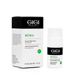 קרם לילה מחדש רטין A גיגי (30ml) RENEWAL NIGHT CREAM RETIN A GIGI
