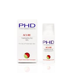 ג'ל טיפולי לעור שמן ובעייתי פי אייץ די (50ml) THERAPEUTIC GEL ACURE PHD